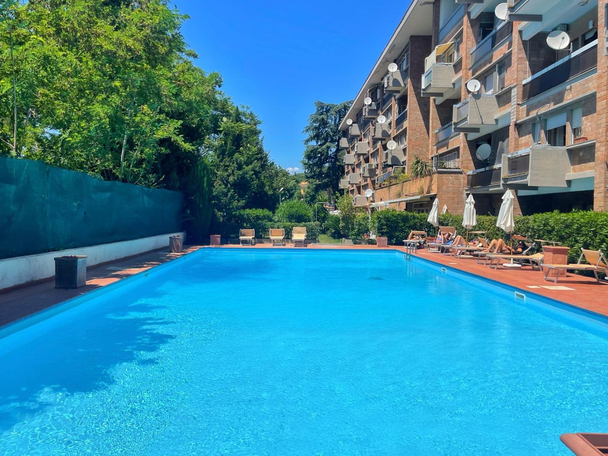 Modern Apartment 10 Min Vatican Parking&Pool Řím Exteriér fotografie